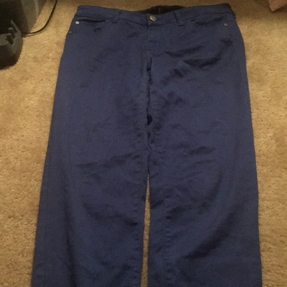 Blue pants